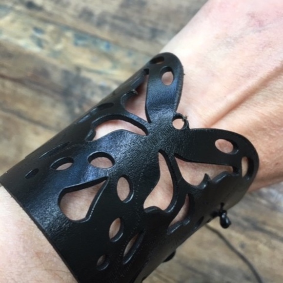Anna Sui Jewelry - Anna Sui Leather Butterfly Bracelet